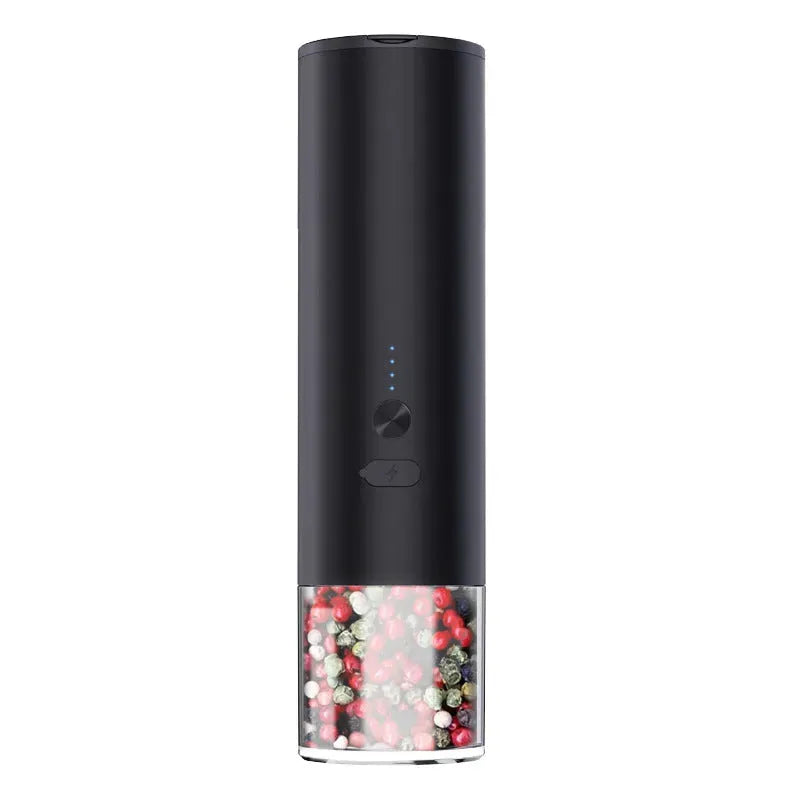 Electric Food Corn Soybean Salt And Pepper Grinder Mill Machine Rechargeable Electric Pepper And Salt Grinder Set With LED Kitchen Gadgets - Bellarte Enchanté Electric Food Corn Soybean Salt And Pepper Grinder Mill Machine Rechargeable Electric Pepper And Salt Grinder Set With LED Kitchen Gadgets